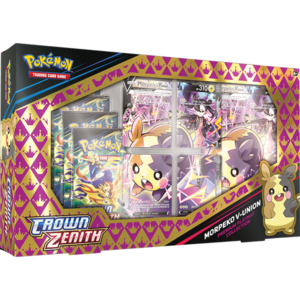 Pokemon TCG Sword & Shield 12.5 Crown Zenith Morpeko V-Union Premium Playmat Collection