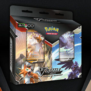 Pokemon TCG Lycanroc V vs Corviknight V Battle Deck Bundle