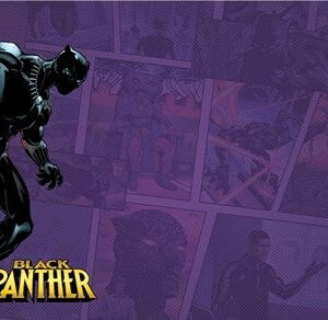 Marvel Champions Black Panther Game Mat
